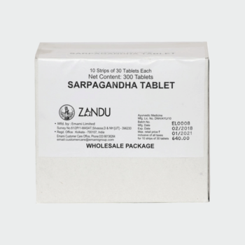 Sarpagandha Tablet (40Tabs) - Zandu Pharma