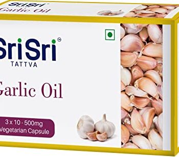 Garlic Oil 500Mg (60Caps) - Sri Sri Tattva
