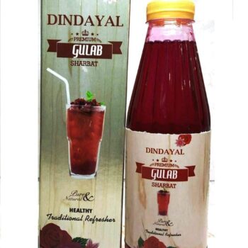 Ruh Gulab Sharbath (750ml) - Dindayal