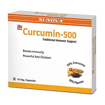 Curcumin - 500 Capsule (15Caps) - Sunova