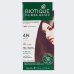 Herbcolor 4N Brown (50Gm) - Biotique