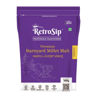 Premium Barnayard Millet Malt (200Gm) - Retrosip