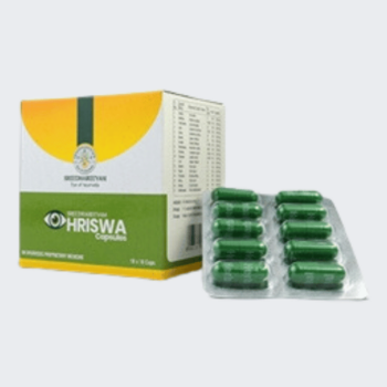 Hriswa Capsules (10Caps) - Sreedhareeyam